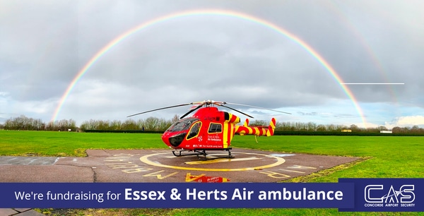 DONATE TODAY! We’re fundraising for life-saving charity Essex and Herts Air Ambulance